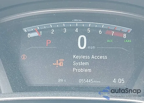 2018 Honda Cr-V Ex-L/Ex-L Navi from USA, damaged, VIN 5J6RW2H83JL023066